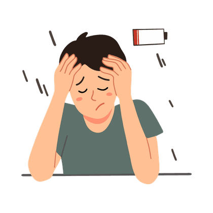 Низкий уровень энергии и снижение работоспособности