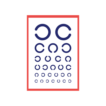 Decreased visual acuity and visual dysfunction